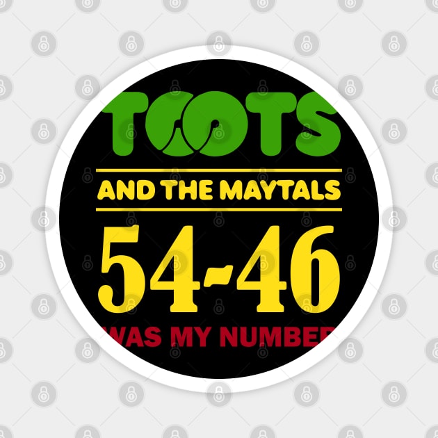 TOOTS AND THE MAYTALS Magnet by rahobisona